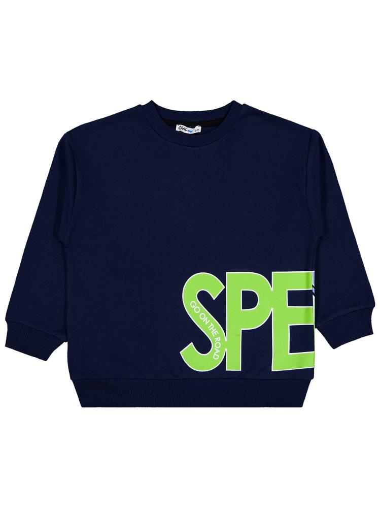 Civil Boys Sped Baskılı 6-9 Yaş Eşofman Takımı - Lacivert