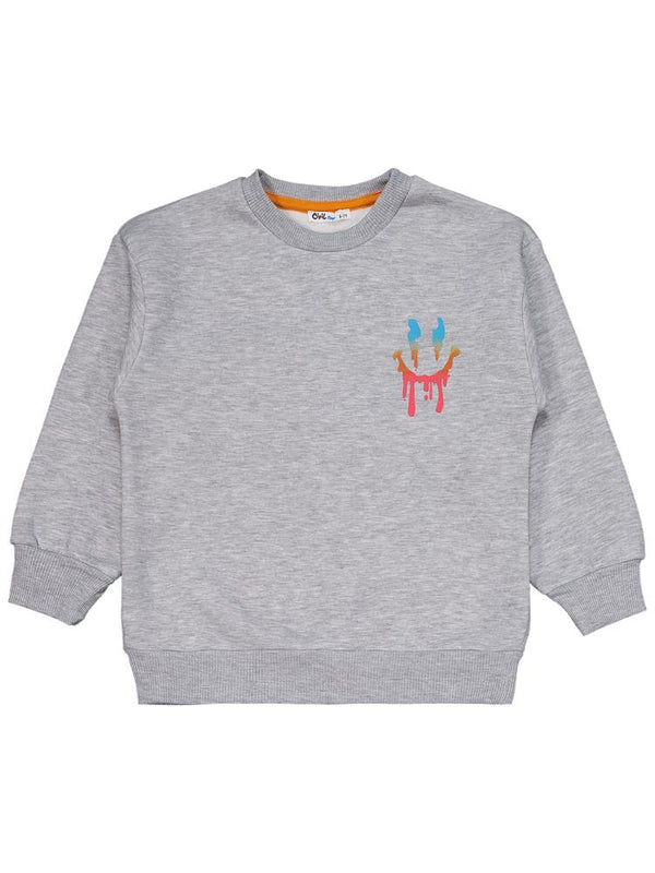 Civil Boys Awsme Baskılı 6-9 Yaş Eşofman Takımı - Gri