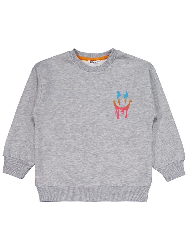 Civil Boys Awsme Baskılı 6-9 Yaş Eşofman Takımı - Gri