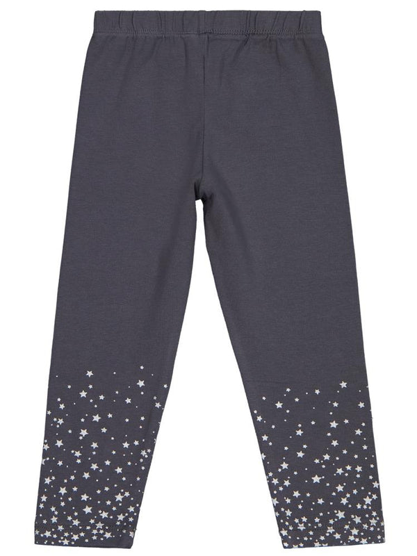 Civil Girls Yıldız Baskılı 2-5 Yaş Tayt - Gri