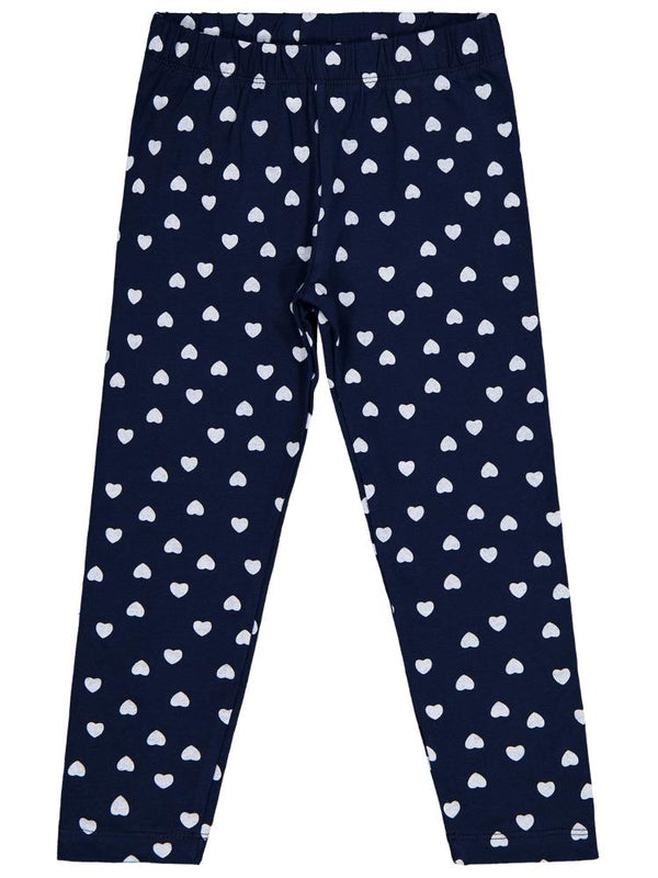 Civil Girls Klap Baskılı 6-9 Yaş Tayt - Lacivert