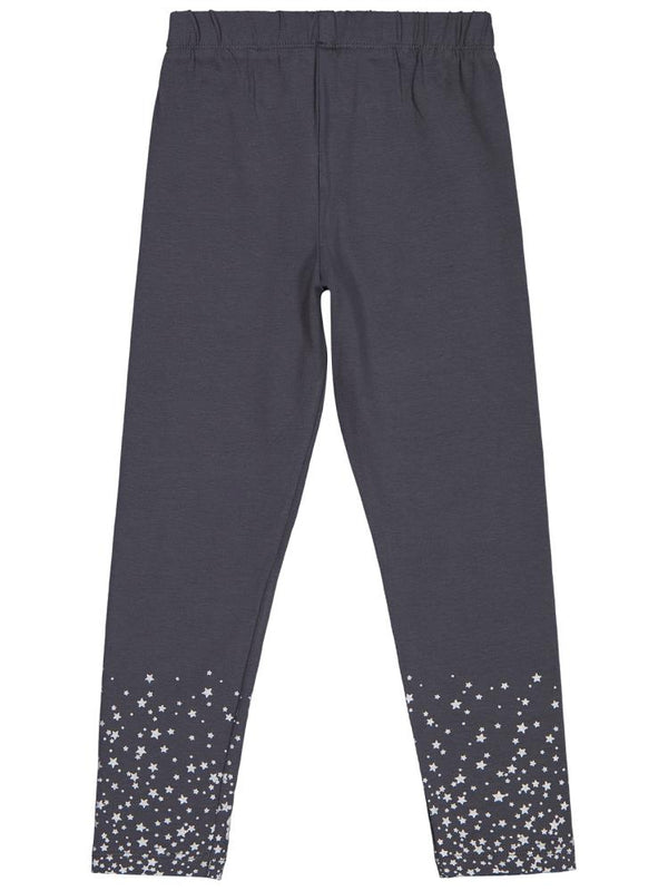 Civil Girls Yıldız Baskılı 6-9 Yaş Tayt - Gri