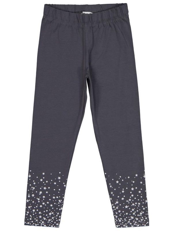 Civil Girls Yıldız Baskılı 6-9 Yaş Tayt - Gri