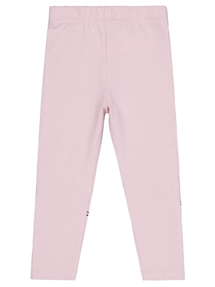 Civil Girls Tavşan Nakışlı 2-5 Yaş Tayt - Pembe