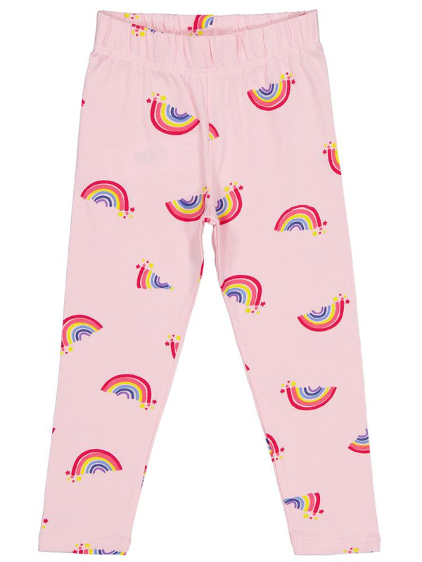 Civil Girls Rainbow Baskılı 2-5 Yaş Tayt - Pembe