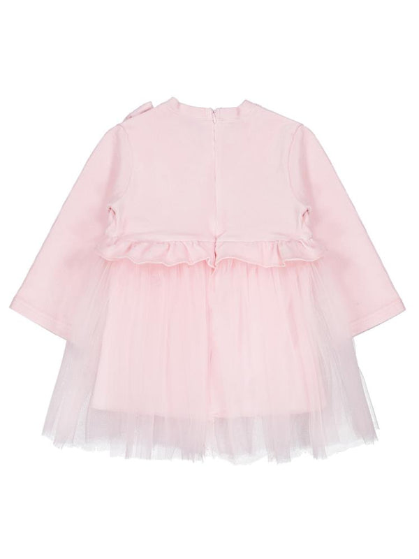 Civil Girls Fiyonklu 2-5 Yaş Elbise - Pudra