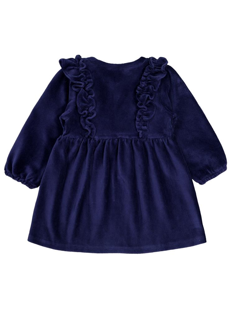 Civil Girls Fırfırlı 2-5 Yaş Elbise - Lacivert