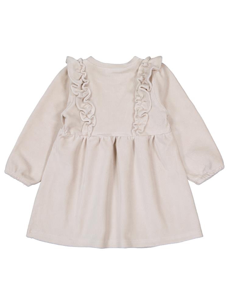 Civil Girls Fırfırlı 2-5 Yaş Elbise - Bej