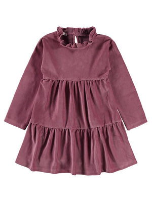 Civil Girls Katlı 6-9 Yaş Elbise - Pembe