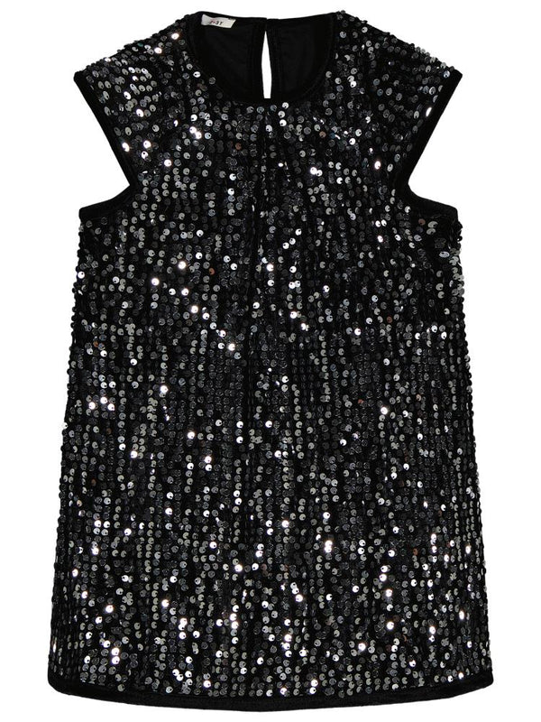 Civil Girls Pullu 2-5 Yaş Elbise - Siyah