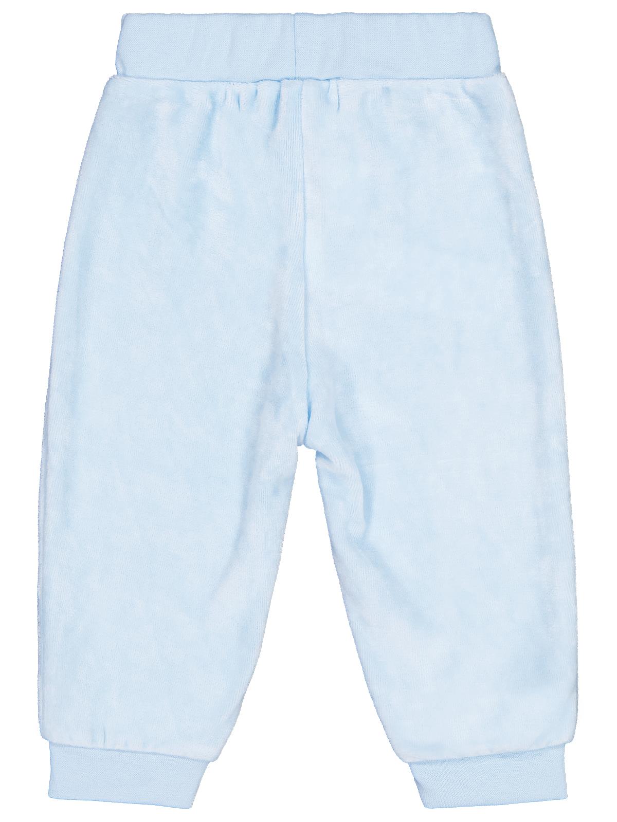 Civil Baby Ayakkabı Nakışlı 6-18 Ay Tek Alt Bebe - Mavi