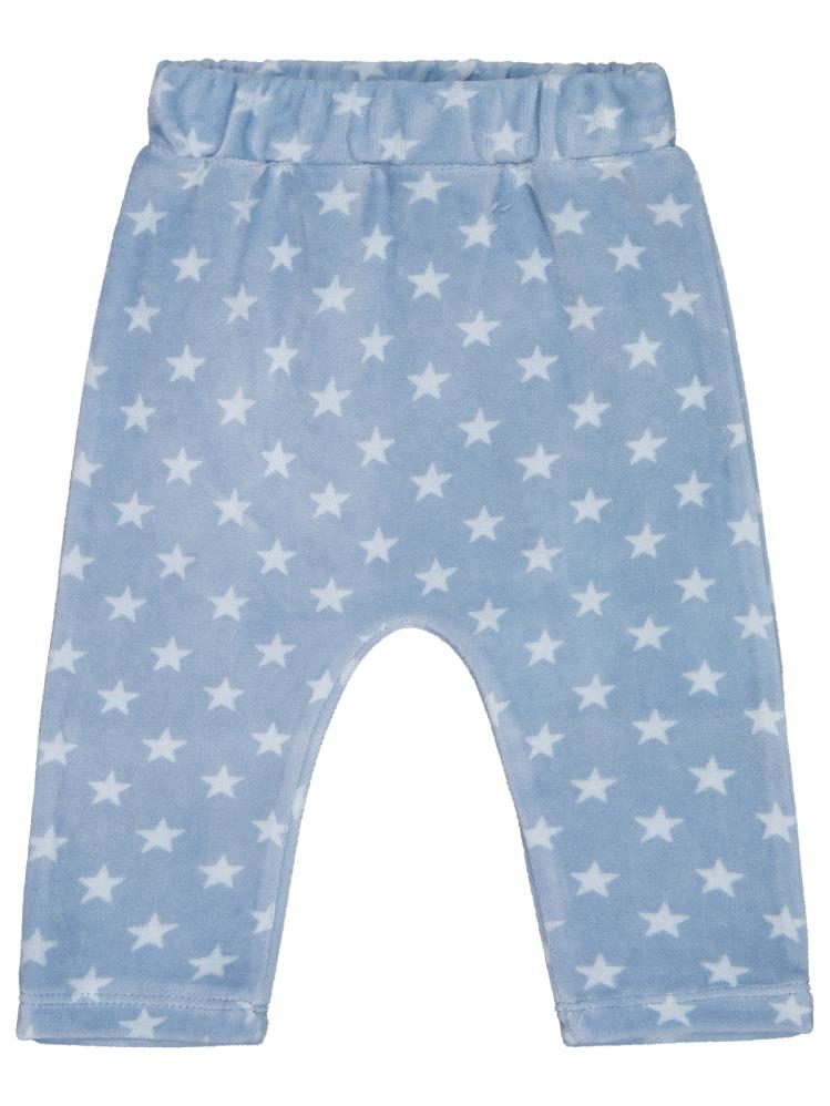 Civil Baby Yıldız Empirme Fok Nakışlı 6-18 Ay Tek Alt Bebe - Mavi