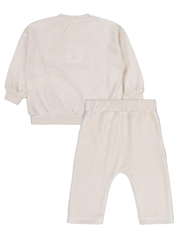 Civil Baby Sleepy Bear Ayıcık Nakışlı 6-18 Ay Takım - Bej