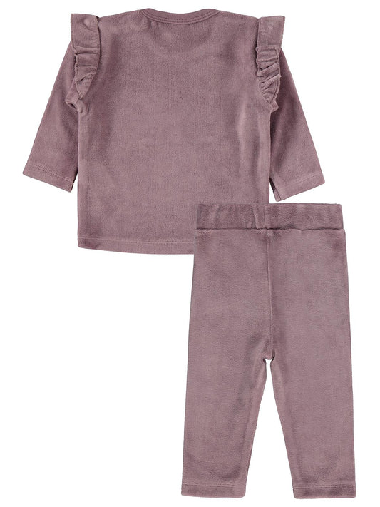 Civil Baby Süs Etiketli 6-18 Ay Takım - Kahve