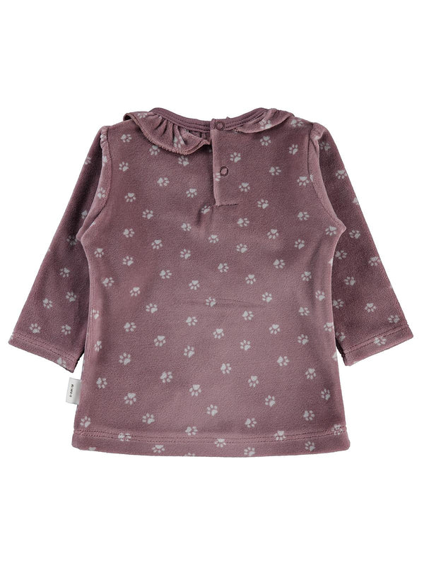 Civil Baby Mini Pati Empirme 6-18 Ay Sweatshirt - Kahve