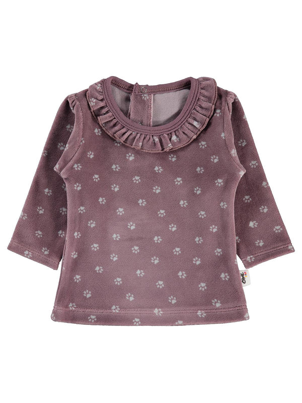 Civil Baby Mini Pati Empirme 6-18 Ay Sweatshirt - Kahve