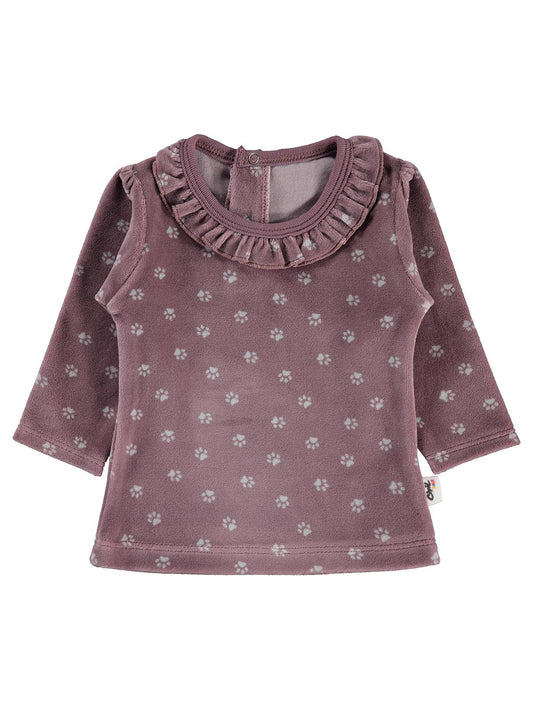 Civil Baby Mini Pati Empirme 6-18 Ay Sweatshirt - Kahve