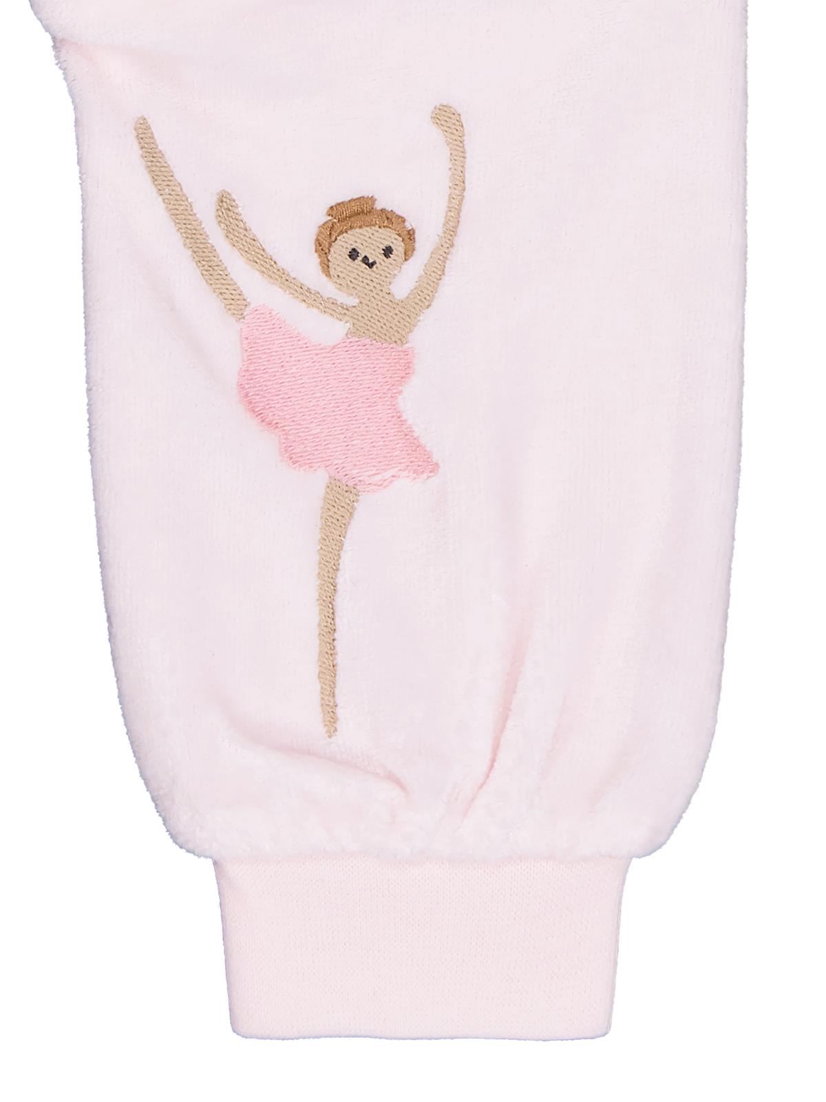 Civil Baby Balerin Nakışlı 6-18 Ay Sweatshirt - Pembe