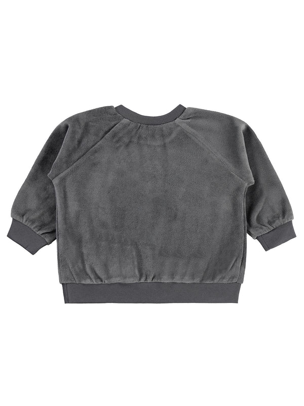 Civil Baby Ayıcık Nakışlı 6-18 Ay Sweatshirt - Gri