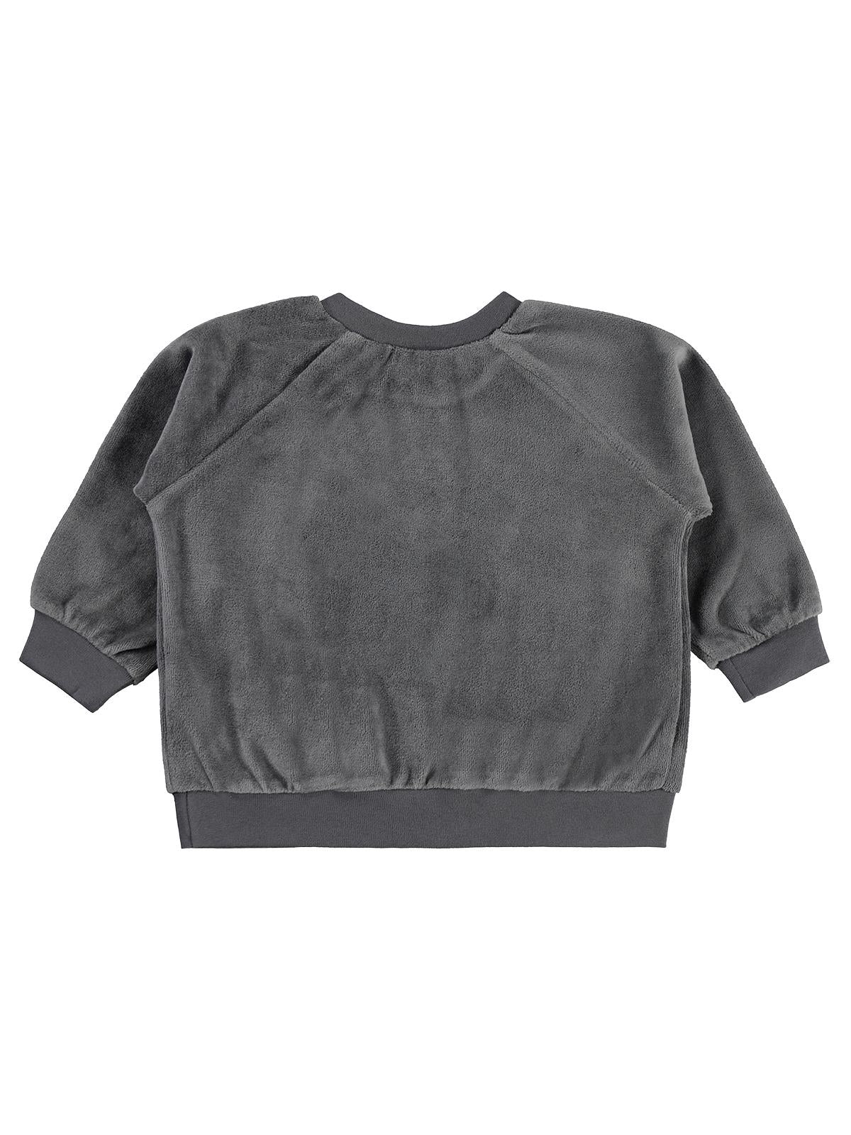 Civil Baby Ayıcık Nakışlı 6-18 Ay Sweatshirt - Gri