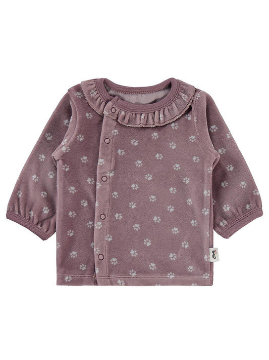 Civil Baby Mini Pati Empirme 1-9 AY Pijama Takımı - Kahve