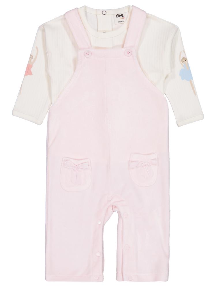 Civil Baby Cep Fiyonklu 6-18 Ay Slopet - Pembe