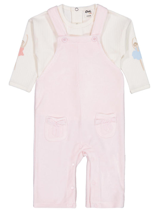 Civil Baby Cep Fiyonklu 6-18 Ay Slopet - Pembe