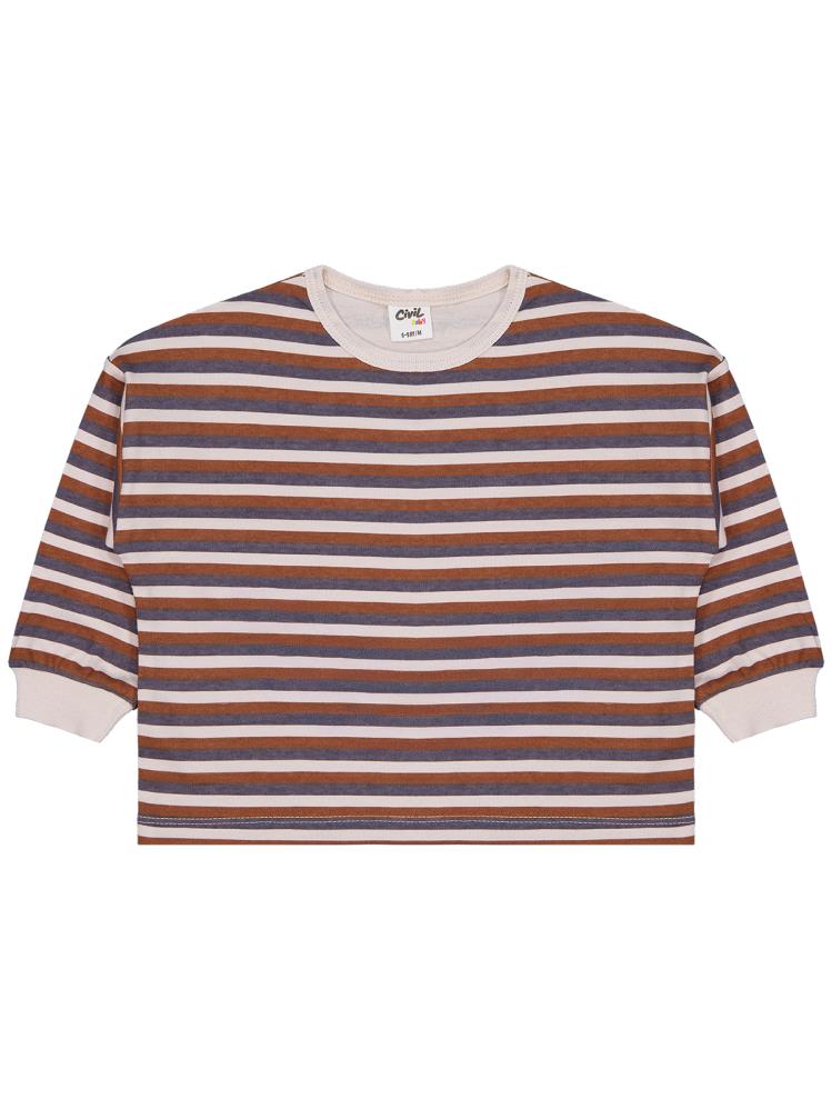 Civil Baby Adventure Awaıts Nakışlı Badili 6-18 Ay Slopet - Gri