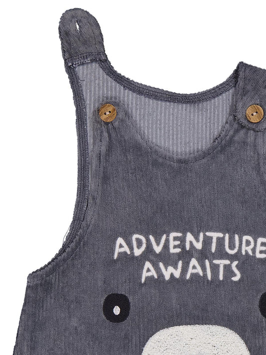 Civil Baby Adventure Awaıts Nakışlı Badili 6-18 Ay Slopet - Gri
