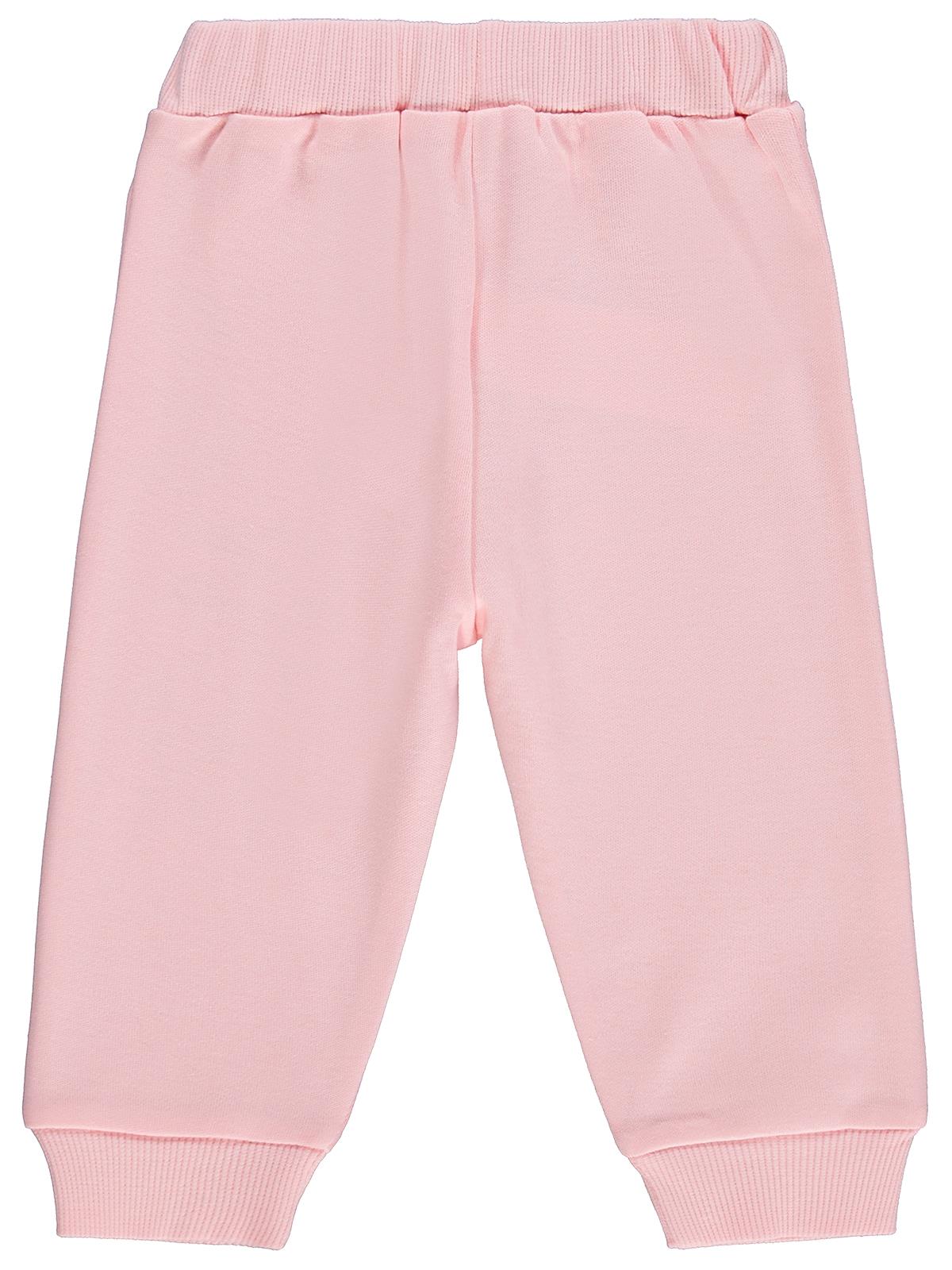 Civil Baby Little Bunny Baskılı 6-18 Ay Tek Alt Bebe - Pudra