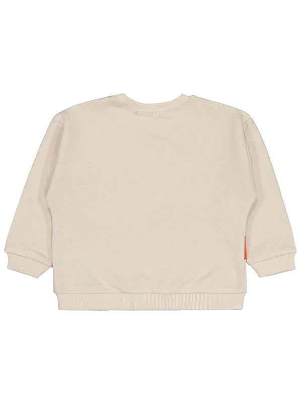 Civil Boys Cebi Surat Nakışlı 2-5 Yaş Sweatshirt - Bej