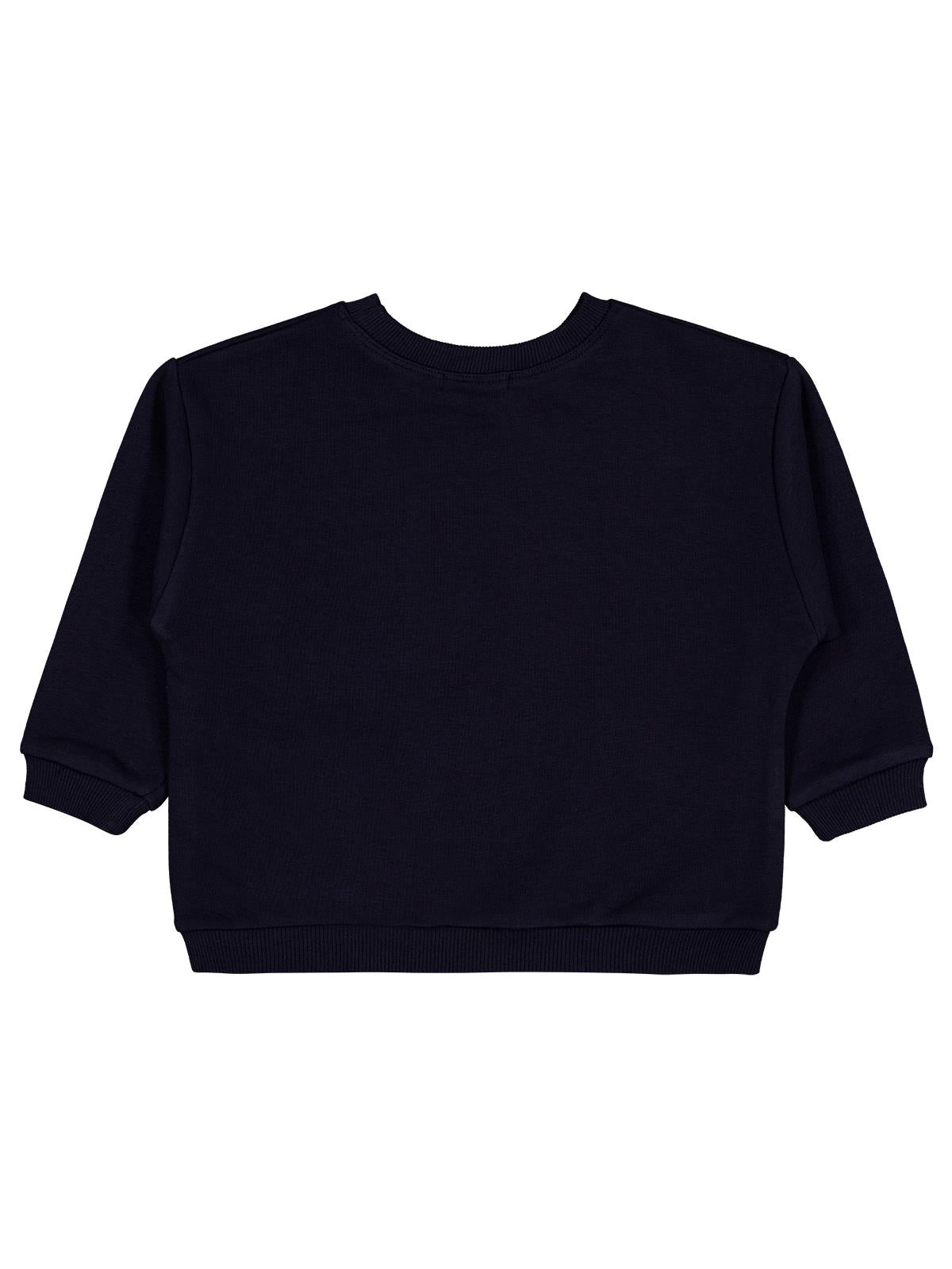 Civil Boys Cebi Surat Nakışlı 2-5 Yaş Sweatshirt - Lacivert