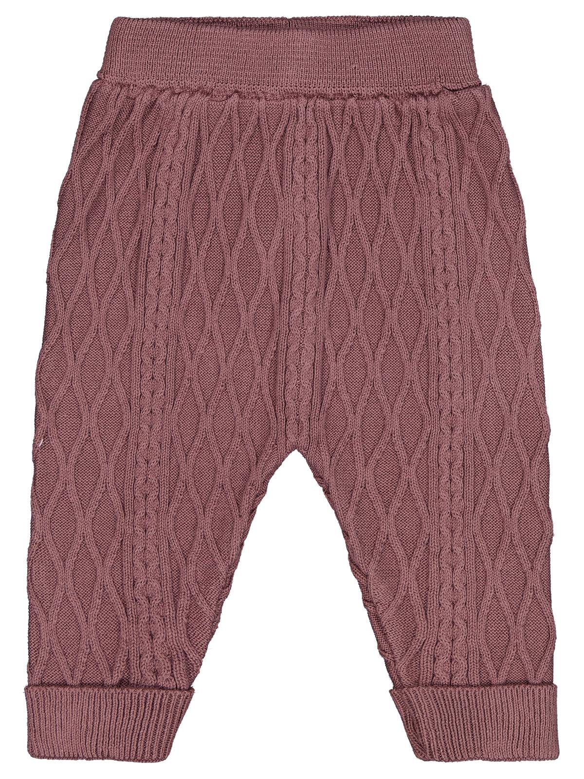 Civil Baby Örgülü Triko 6-18 Ay Eşofman Altı - Kahverengi