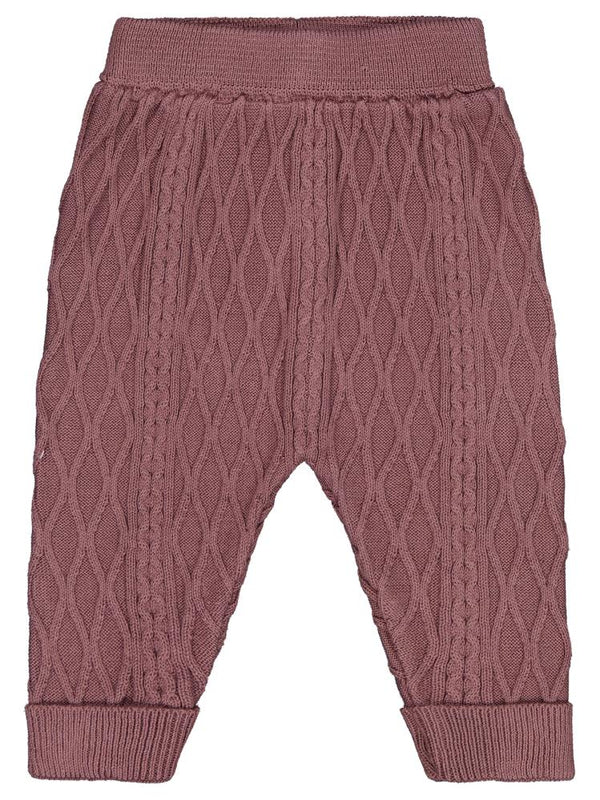 Civil Baby Örgülü Triko 6-18 Ay Eşofman Altı - Kahverengi