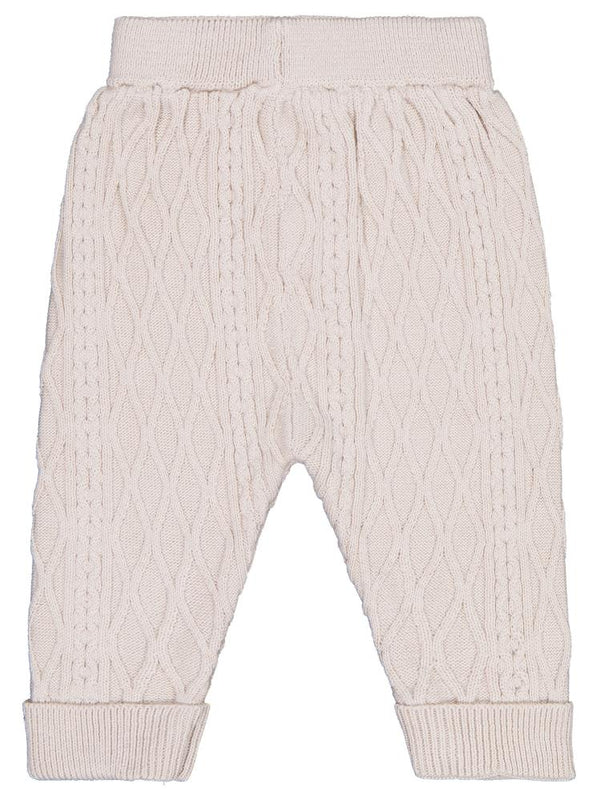 Civil Baby Örgülü Triko 6-18 Ay Eşofman Altı - Bej