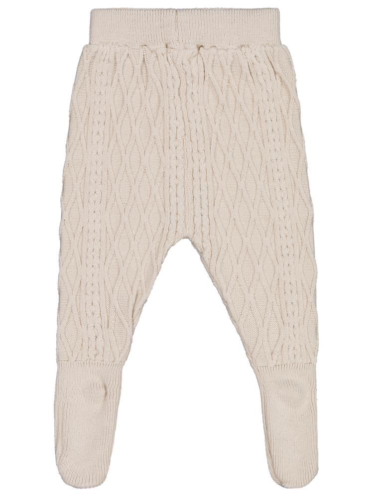 Civil Baby Patikli Örgülü Triko 3-12 Ay Eşofman Altı - Bej