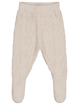 Civil Baby Patikli Örgülü Triko 6-18 Ay Eşofman Altı - Bej