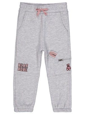 Civil Boys Bear BubeFermuarlı Kargo Cep 2-5 Yaş Eşofman Altı - Gri