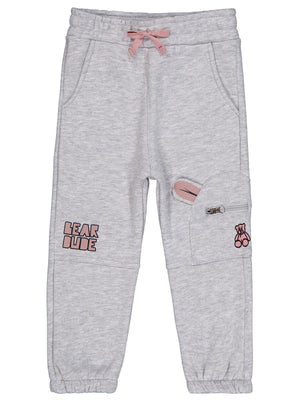 Civil Boys Bear BubeFermuarlı Kargo Cep 2-5 Yaş Eşofman Altı - Gri