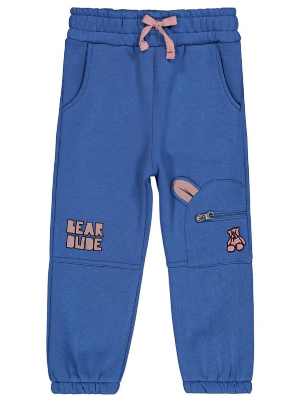 Civil Boys Bear BubeFermuarlı Kargo Cep 2-5 Yaş Eşofman Altı - Mavi