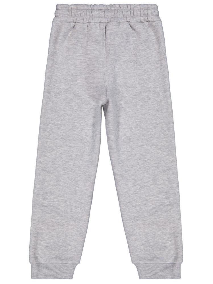 Civil Boys Cep Altı Yazı Baskılı 6-9 Yaş Eşofman Altı - Gri