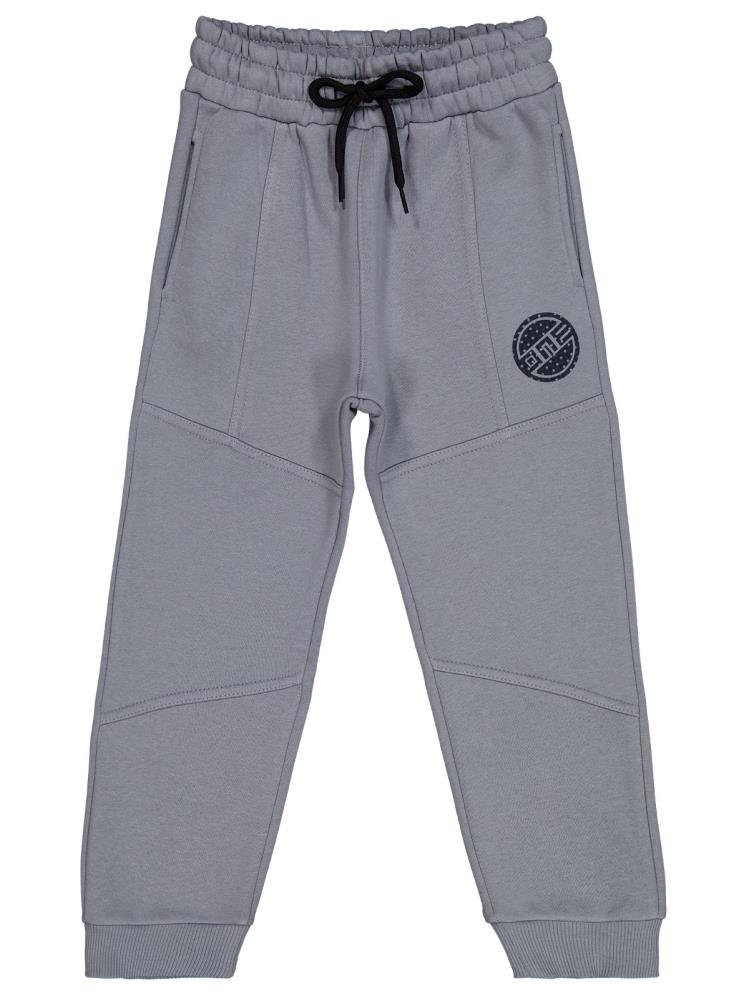 Civil Boys Parçalı Armalı 6-9 Yaş Eşofman Altı - Gri