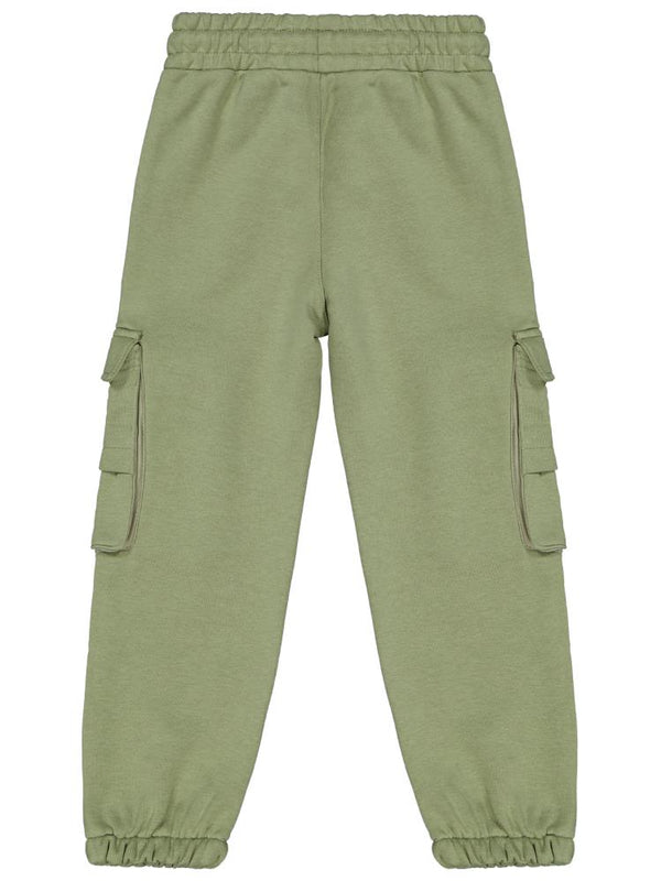 Civil Boys Çift Kargo cepli 10-13 Yaş Eşofman Altı - Haki