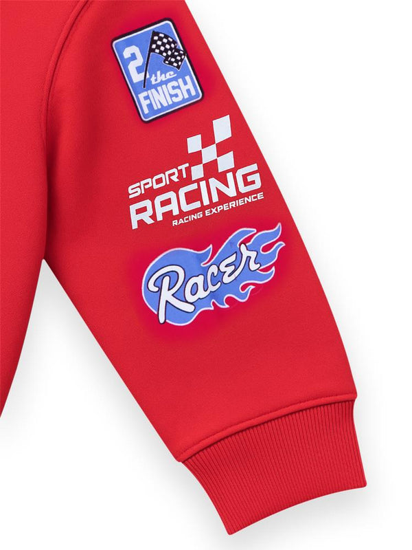 Civil Boys Super 92 Baskılı 6-9 Yaş Sweatshirt - Kırmızı