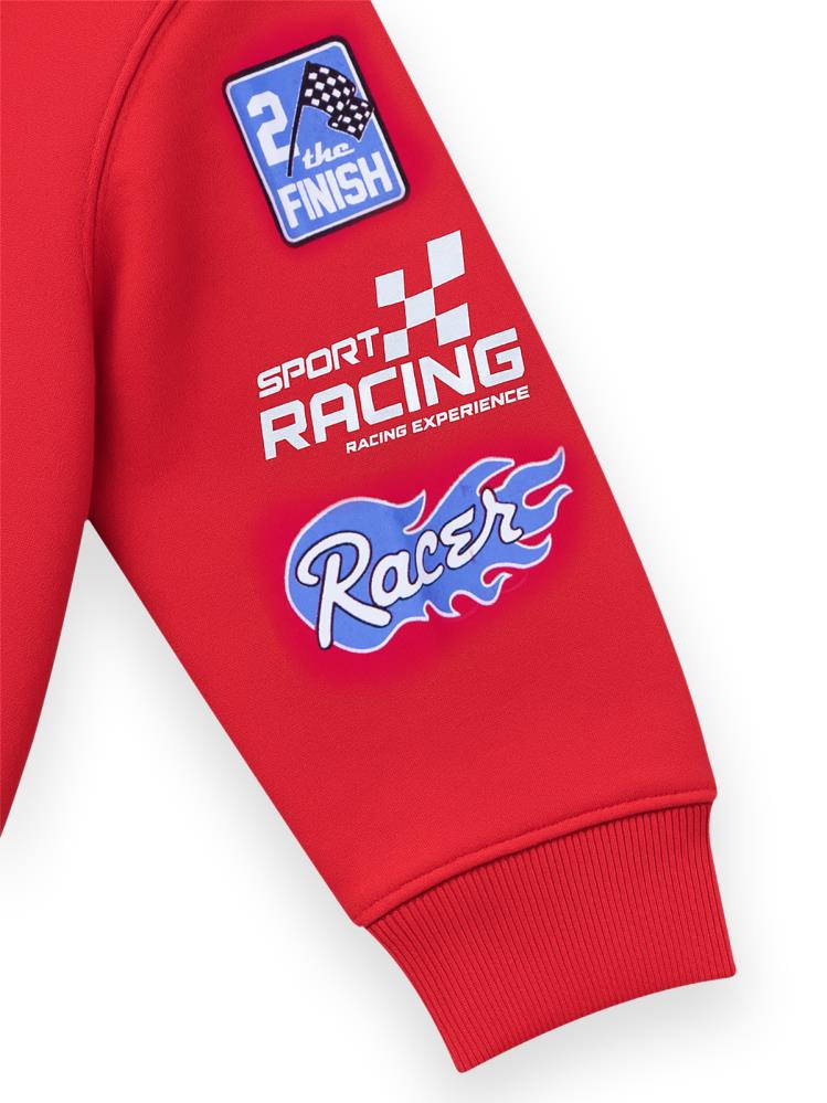 Civil Boys Super 92 Baskılı 6-9 Yaş Sweatshirt - Kırmızı