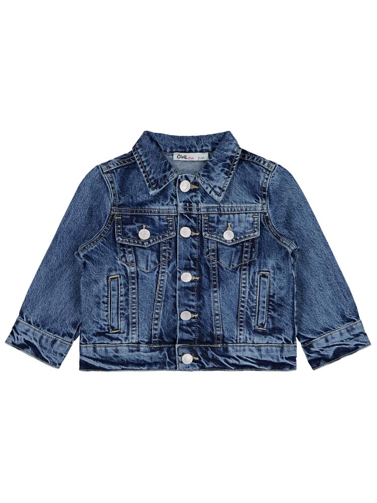 Civil Girls ARIZONA 2-5 Yaş Ceket - Mavi