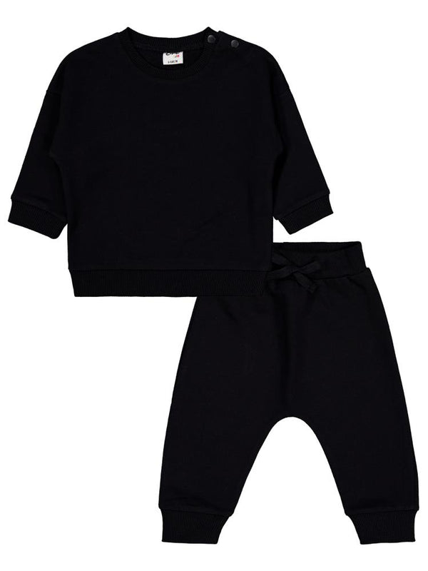 Civil Baby Basic 6-18 Ay Takım - Siyah