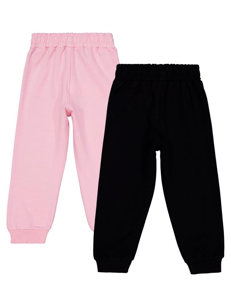 Civil Girls Fiyonk Baskılı 2'li Set 2-5 Yaş Eşofman Altı