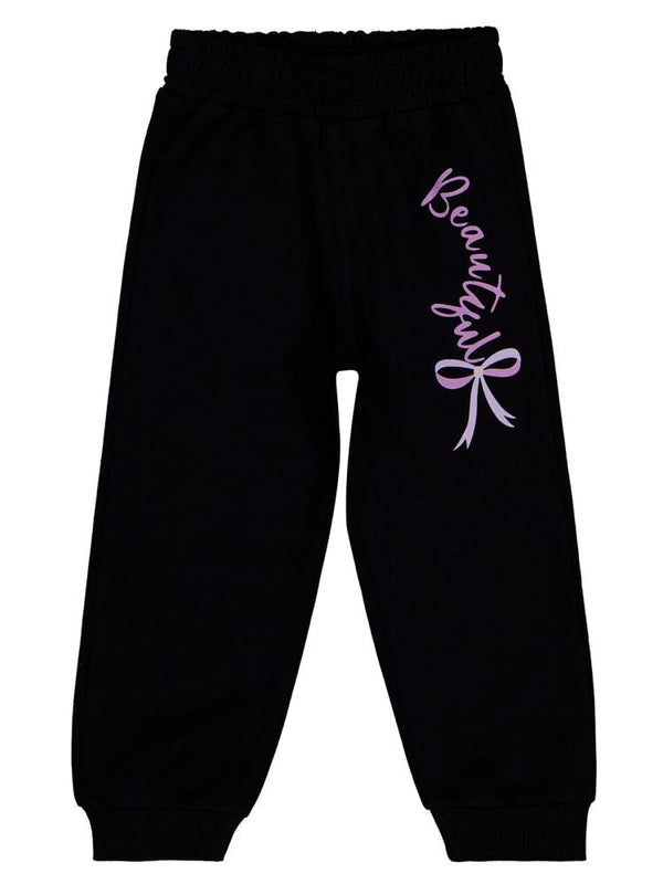 Civil Girls Fiyonk Baskılı 2'li Set 2-5 Yaş Eşofman Altı