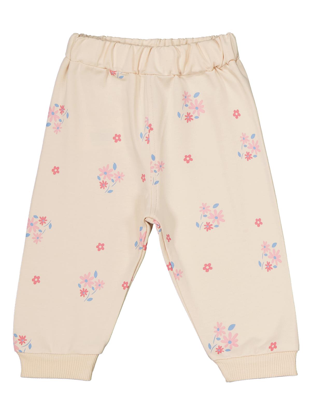 Civil Baby Tavşan Baskılı 3'lü Set 6-18 Ay Eşofman Altı